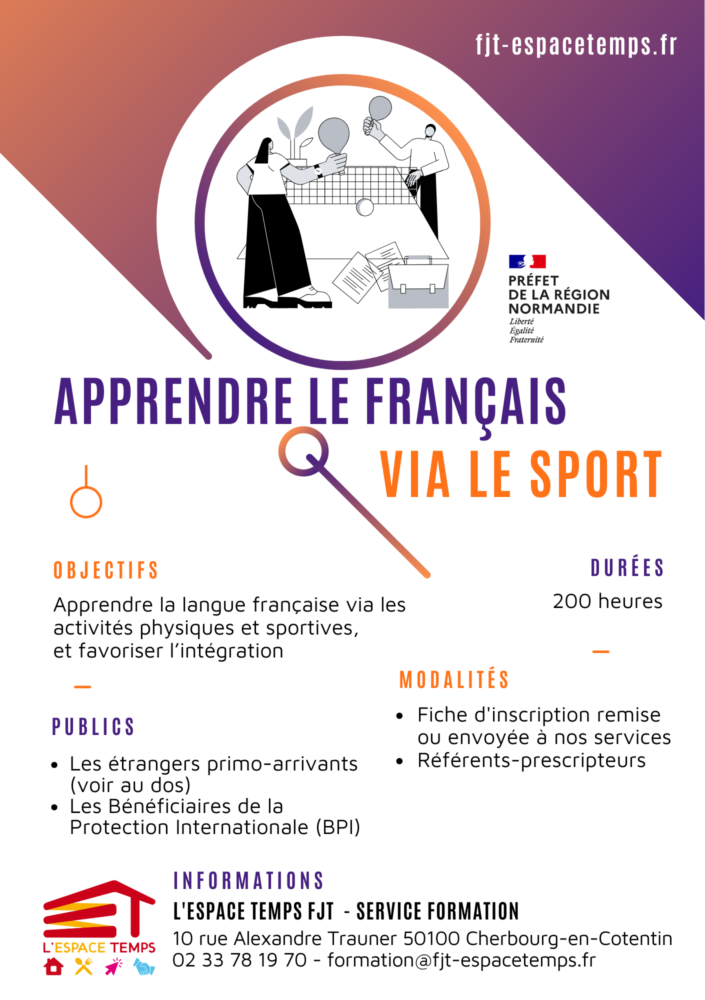 Apprendre le Français via l’activité physique